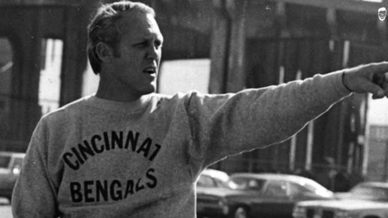 Bill Walsh como asistente en los Bengals