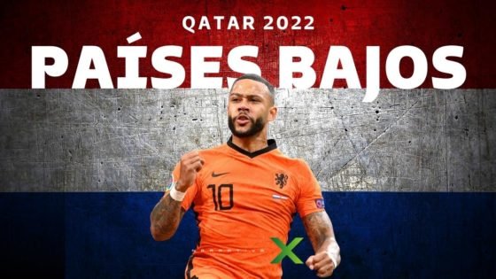 poster de países bajos para qatar 2022