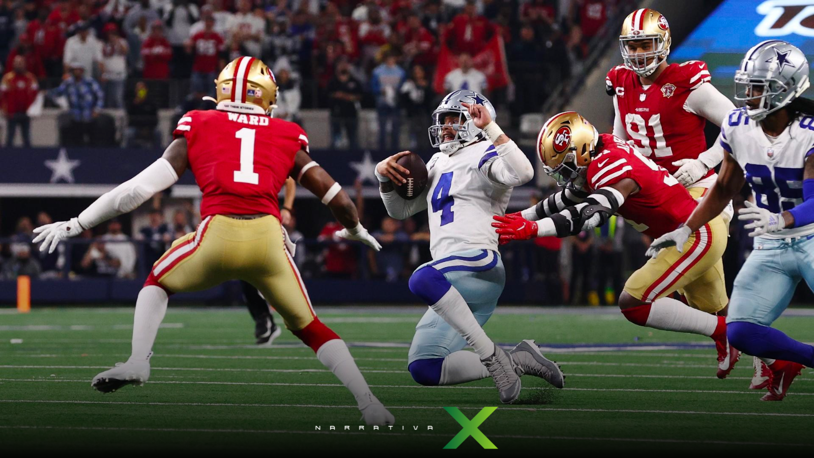 NFL: ¿A qué hora y dónde ver el juego entre Dallas Cowboys vs San Francisco  49ers?