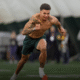 Christian Watson entrenando Packers